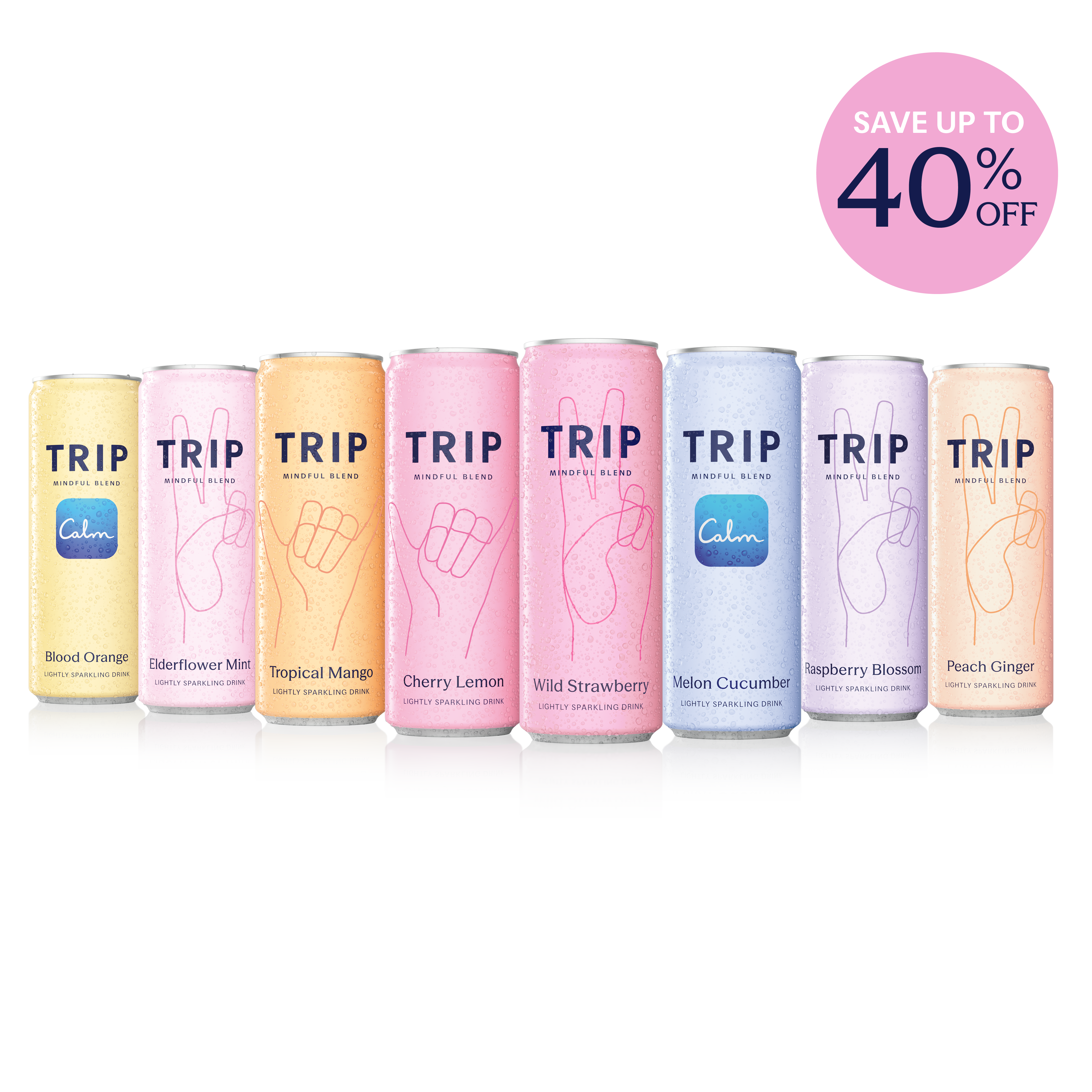 Multi-Flavor Mindful Blend Variety Magnesium Packs | TRIP